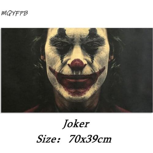 Kraft paper poster home decoration painting wall sticker gift 70x39cm