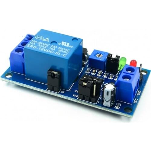 Delay Relay Delay Turn On / Delay Turn Off Switch Module with Timer DC 12V Time Delay Relay Module 12 V Volt Timing Relays Board