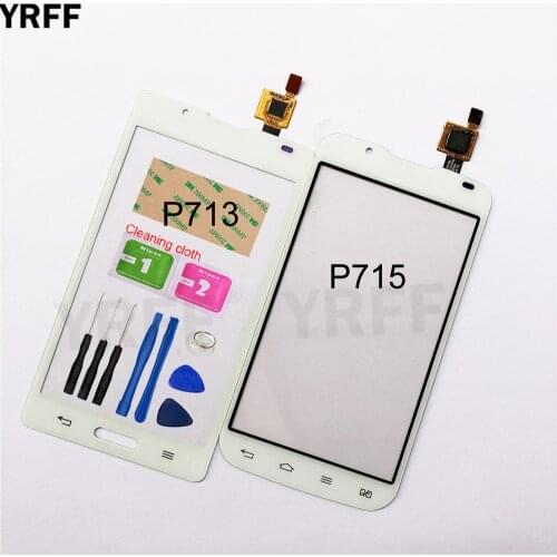 4.3'' touch For LG Optimus L7 II 2 P710 P713 Dual P715 P716 Touch Screen Digitizer Sensor Touch Glass Lens Panel Replacement