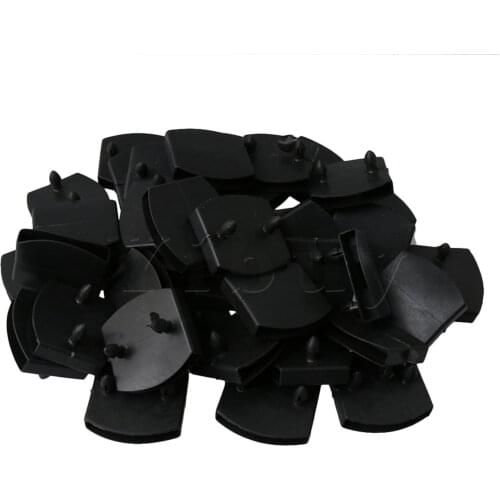 50pieces Plastic Double Centre Bed Slat Caps Holders Replacement Part