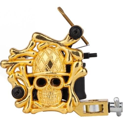 HELLO Tattoo Coil Machine Tattoo Gun Relief Coil machine Liner And Shader Embossing Copper Machine Tattoo Supply