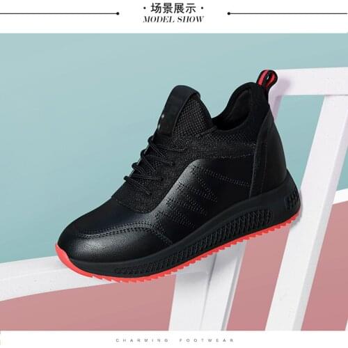 Womens shoes Inside heightening shoes Heighten shoes new fashion casual shoes Comfortable trend shoecx