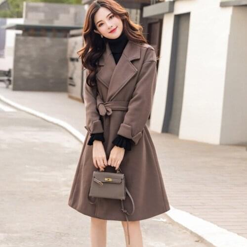 KMETRAM 2020 Winter Jacket Women Fashion Woolen Coat Female Jacket Korean Long Jacket Women Thicken Windbreaker Manteau Femme MY