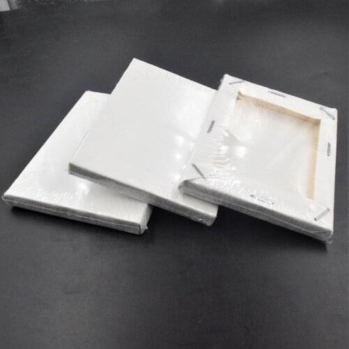 10Pcs New Mini Stretched Artists Canvas Art Drawing Board Blank Canvas Painting Acrylic Oil Paint DIY Craft Supply 7x9cm