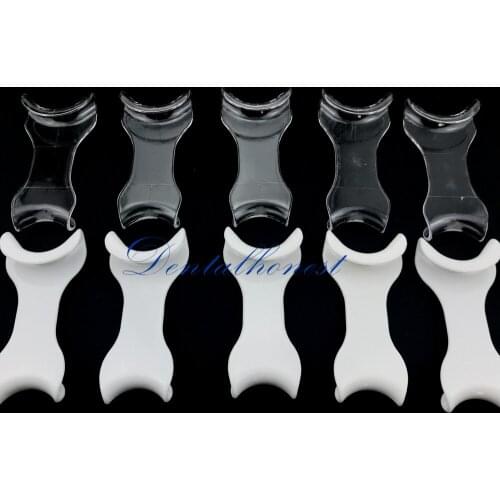 10Pcs Dental Double-Headed Autoclavable Intraoral Cheek Lip Retractor Oral Mouth Expanders for Teeth Whitening