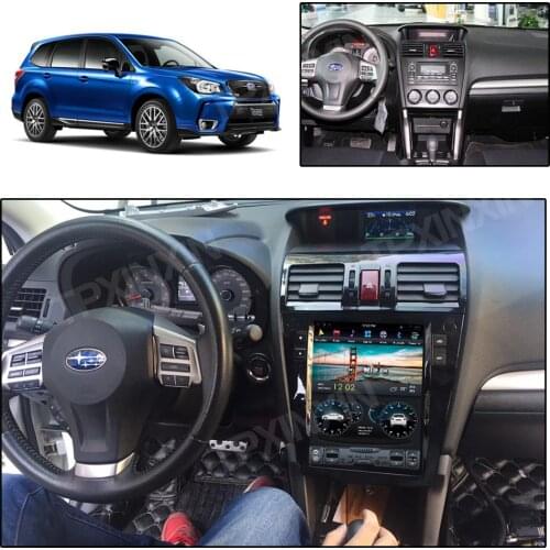 4+128GB For Subaru Forester 2013-2017 Android 9.0 Car GPS Navigation Stereo Head Unit Multimedia Player Auto Radio Tape Recorder