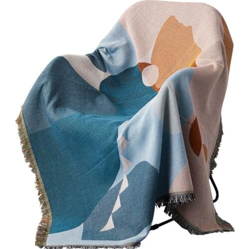 Geometric Sofa Armchair Recliner Cover Slipcover Home Furniture Protector Case Canap Couch Plaid Bedspread