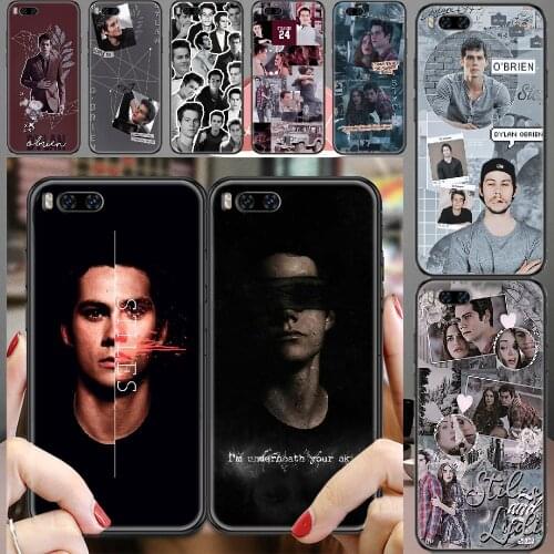 Teen Wolf Dylan O'Brien Phone case For Xiaomi Mi Max Note 3 A2 A3 8 9 9T 10 Lite Pro Ultra black 3D back painting shell tpu
