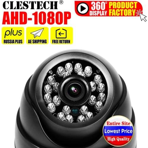 Black Friday Sale Real Full Dome AHD CCTV Camera 960P/1080P 3000TVL HD Digital 2.0MP Indoor IR-CUT 24led Infrared dome Vidicon
