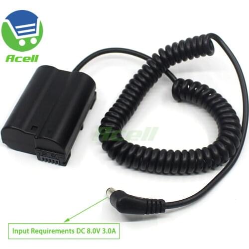 EP-5B Power Connector EN-EL15 EL15a EL15b EL15c Dummy Battery for Nikon Z5 Z6 Z7 D850 D780 D800E D500 D7100 D7200 D7500 Camera
