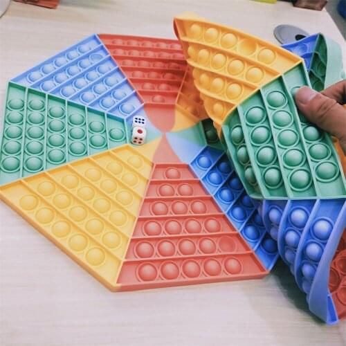 Interaction Big Pop Game Board Fidget Toy Jumbo Chess Board Bubble Popper Fidget Toys