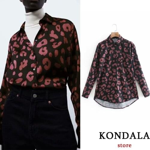 KONDALA Blouses With Sleeves