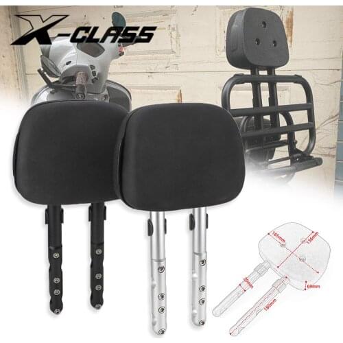 Motorcycle Rear Backrest Support Bracket Luggage Rack Aluminum Accessories For VESPA GTS 250 300 GTV 2016 2017 2018 2019 2020