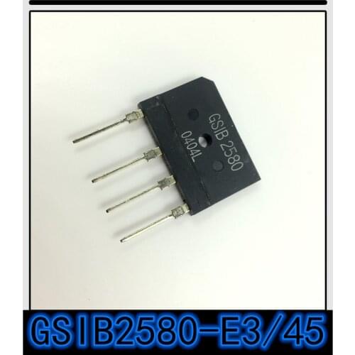 2PCS-20PCS New original genuine GSIB2580-E3/45 DIP-4 GSIB2580 DIP4 25A 800V bridge stack rectifier