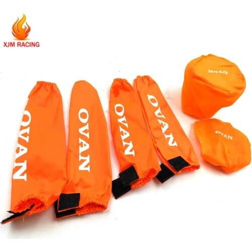 Pull Starter Cover & Air Filter Cover & Shock Dust Cover for 1/5 LOSI 5IVE-T KM-X2 ROVAN LT TRUCK RC CAR PARTS