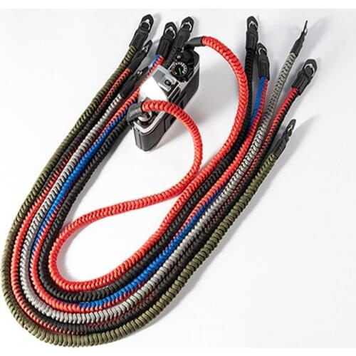 Strong Mountaineering nylon rope camera shoulder strap neck strap for Digital Leica Canon Nikon Olympus Pentax Sony camera