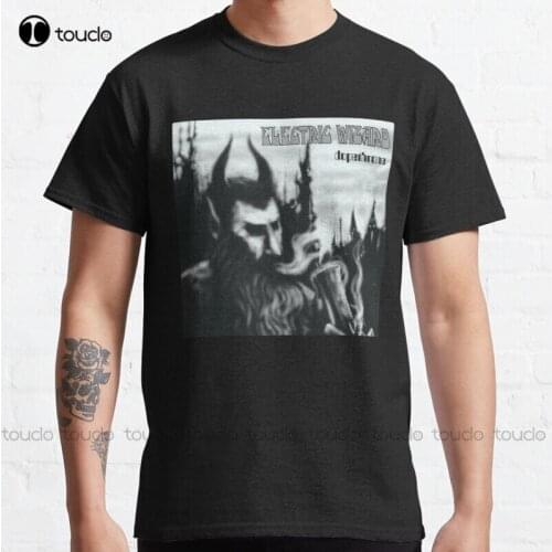 New Electric Wizard Dopethrone Classic T-Shirt Hip Hop Shirts For Men Cotton Unisex Tee Shirt