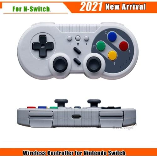 2020 Newest Bluetooth Wireless NS Controller for Nintendo Switch Game Machine for Switch Pro Wireless Controller PC Handle