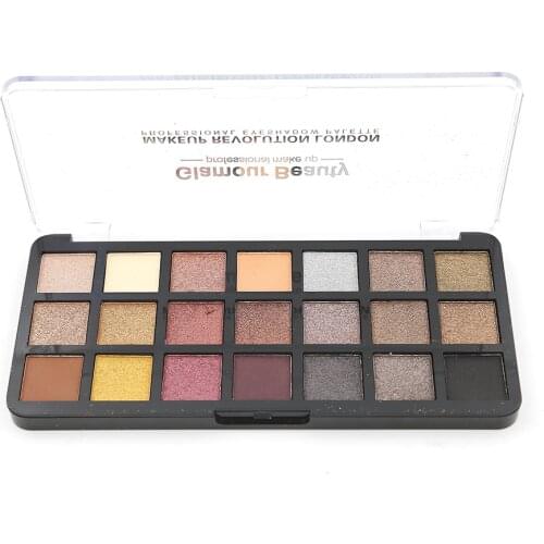 21 Colors Eyeshadow Palette 1 pcs Eye Shadow Palette Make Up Net 21 g W1014
