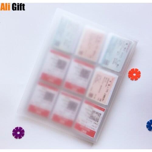 PP Surface Transparent Insert Type 3 4 5 6 7 Inch PP Photo Album Family Growth Book Insertion Page A4 Pocket Foto Album