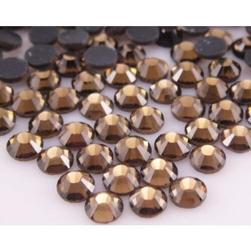 SS6 SS10 SS16 SS20 SS30 DMC Hotfix Rhinestones Flatback Iron On Strass Crystal All Color All Size Crystal&Stones for Cloth Shoes