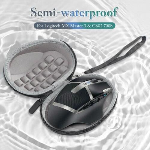 Carrying Bag Gaming Mouse Storage Box Case Pouch Shockproof Waterproof Accessories Travel for Logitech MX Master 3 Mice M5TB