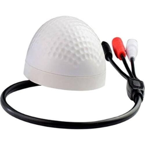 High Sensitivity Audio Pickup Input Mini CCTV Security Surveillance Microphone with Low Noise Clear Natural Voice CCTV MICPHONE