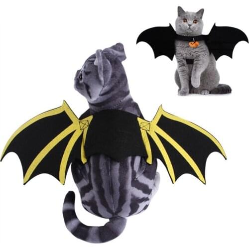 Funny Bat Wings For Pet Dog Cat Costumes Halloween Christmas Cosplay Clothing Funny Xmas Dress Up Pet Accessories