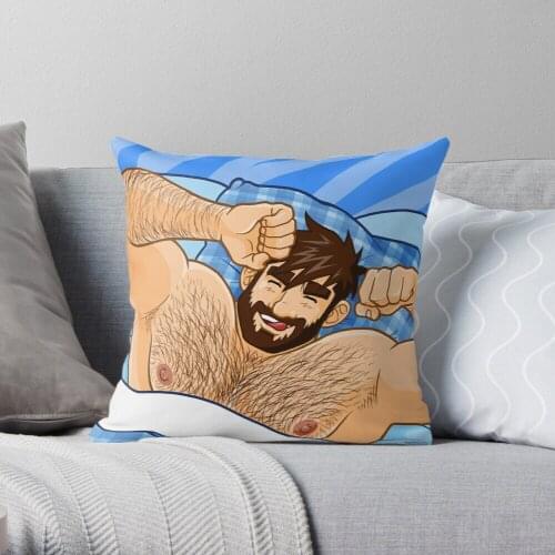 ADAM LIKES BEDTIME Throw Pillow Cushion Cover Polyester throw pillows case on sofa home living room car seat decor 45x45cm