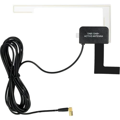 Car Radio Antenna Digital DAB DAB+ Active Antenna SMA Connector Universal Car-styling Car Exterior Antenna