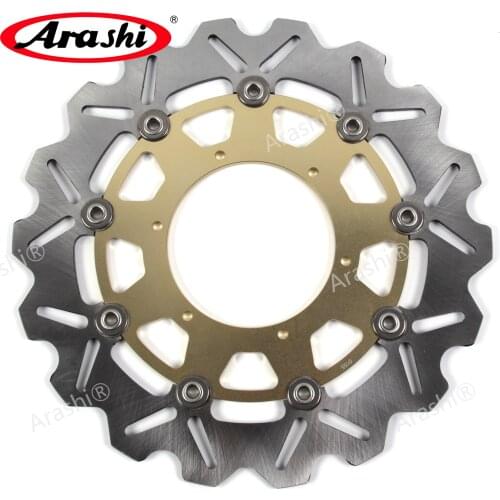 ARASHI For HUSQVARNA TR 650 STRADA 650 13-14 Front Brake Rotors Brake Disc TR 650 TERRA 650 13-14 TR650STRADA TR650TERRA650