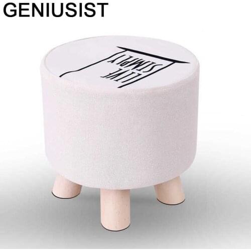 Cover Rangement Pouf Chambre Footstool Penteadeira Camarim Kid Furniture Vestidor Sgabello Poef Tabouret Taburete Foot Stool