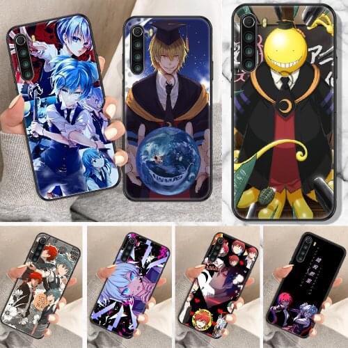 Assassination Classroom Anime Phone Case For Xiaomi Redmi Note 7 8 9 10 7A 8T 9A 9T 9S 10S Pro black painting prime tpu