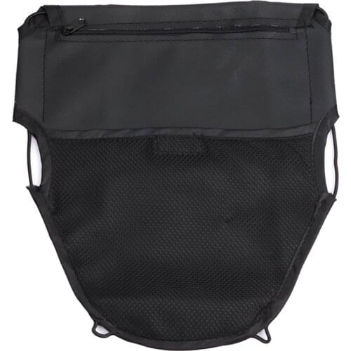 PU Leather Motorcycle under Seat Storage Pouch Bag Case, Durable Premium Material