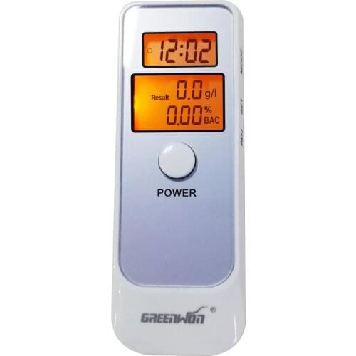 GREENWON Digital Breath Alcohol Tester Breathalyzer lock box, alcohol detector