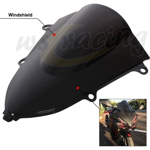 Motorcycle ABS Plastics Windshield WindScreen Wind Screen For HONDA CBR250RR CBR 250RR 250 RR 2017 2018 2019 2020