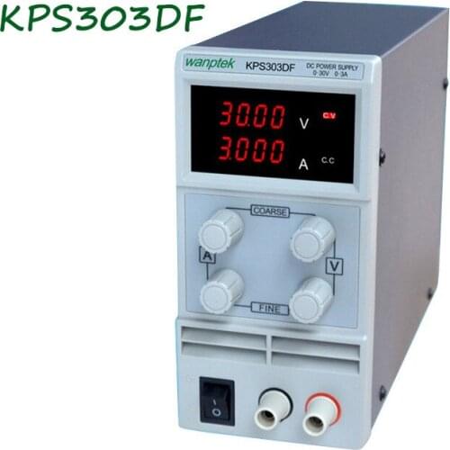 Stabilized Voltage Supply KPS303DF 30V3A 0.1V/0.001A LED Digital Adjustable Switch DC Power Supply