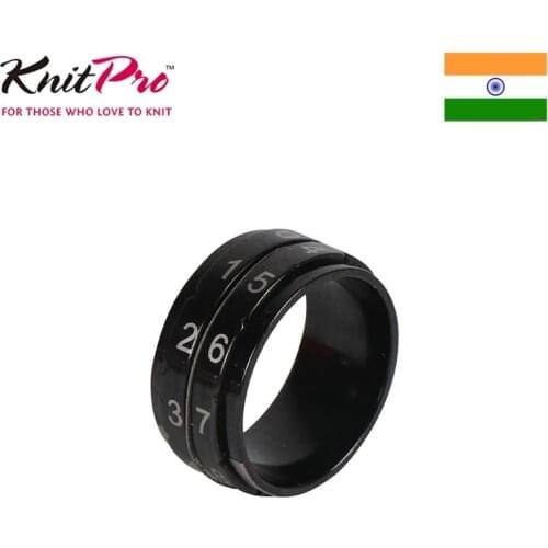 Knitpro Row Counter Rings Crochet Knitting Yarn Stitch Tally Protable Number Marker Tools