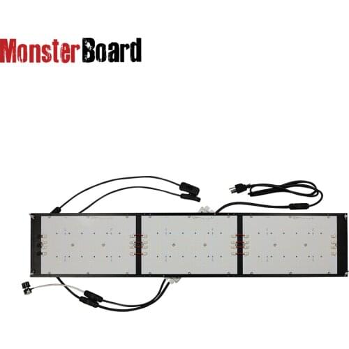Led grow light Geeklight 320w uv ir switches monster board / lm301h led grow light waterproof wires connection