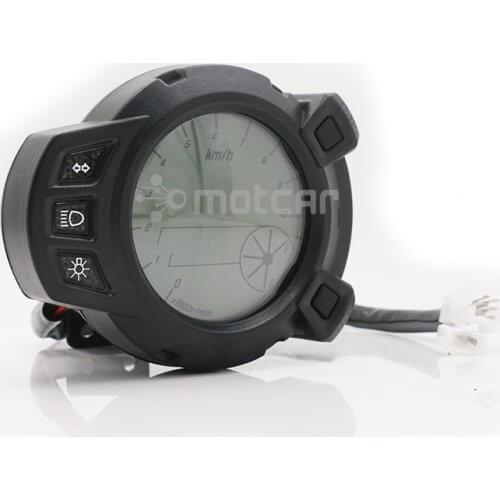 Motorcycle Instruments 10000 RMP LCD Speedometer Tachometer for Yamaha Zuma BMK X125 YW125 Speedomerter for Yamaha BWS 7 Colors