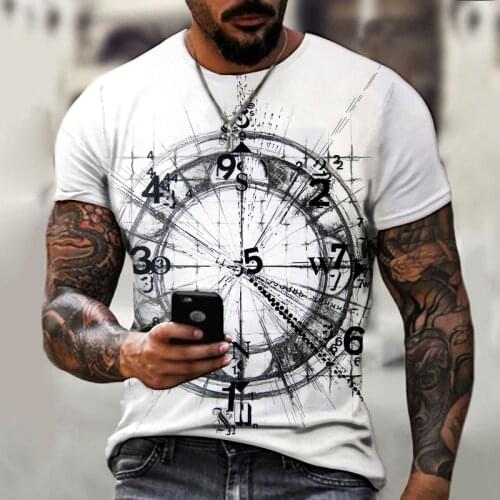 Motorcycle Racing MenS T-Shirt Short Sleeve 3d Printing Outdoor Breathable Sportswear Summer O-Neck Oversized T-Shirt