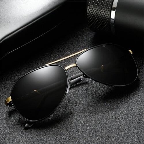 Men Sunglasses Classic Polarized Sunglasses Driving Sunglasses Metal Designer glasses Prescription Sunglasses Big Box UV400 775
