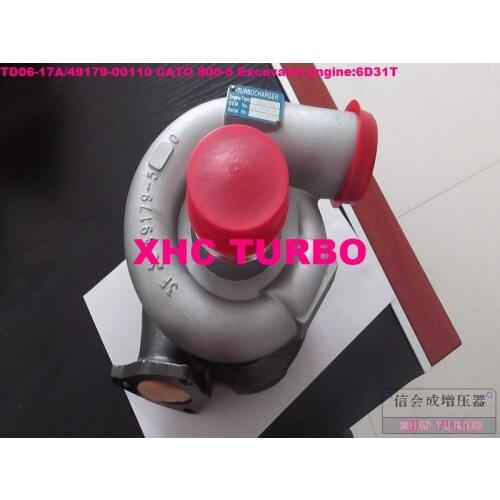 NEW TD06-17A 49179-00110 ME037701 turbo turbocharger for CATO 800-5 Excavator,6D31T