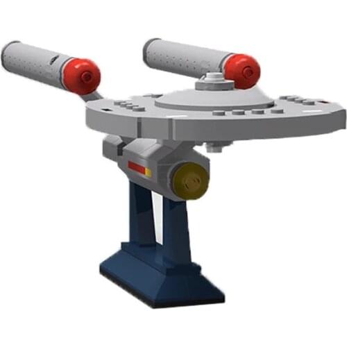 NEW Mini MOC 6021 Star Trek-Series Toys NCC-1701 Blockade Runner Set Building Blocks Bricks Educational Kids DIY Toys Gifts