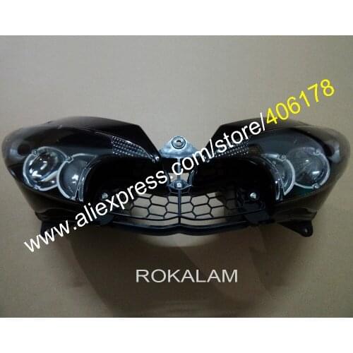 Hot Sales,Motorcycle Headlight For Yamaha YZF-R6 03 04 05 YZF R6 2003 2004 2005 YZFR6 Front Head Light Lamp Headlamp Assembly