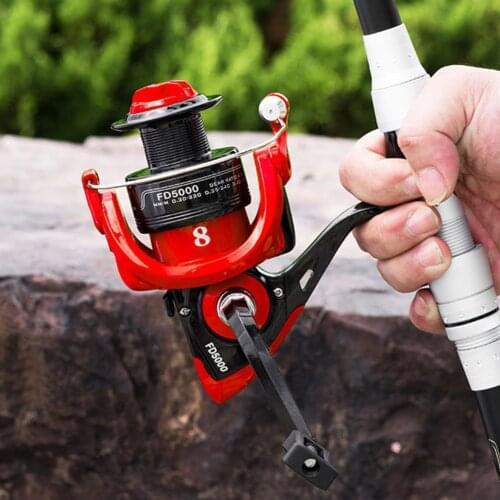 Fishing Reel Low Profile Spinning FD1000-5000 High Speed Saltwater Wheel for Bass Pike Fishing Accessories