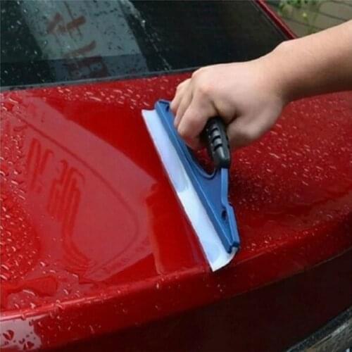 1PC Car Wiper Board Silicone Cars Window Wash Clean Cleaner Wiper Squeegee Drying Blade Shower Kits Plastic+ Silicone 32 10 95
