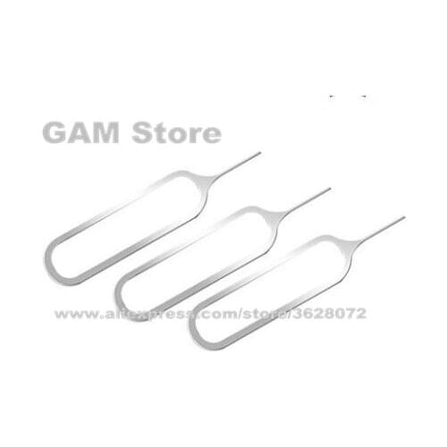 Sim Card Slot Insertion Removal Pin Tool Needle Opener Ejector Sim Tray For iPhone/Samsung/Huawe Mobile Phones 10pcs/lot