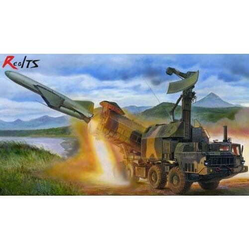 RealTS Trumpeter 01035 1/35 Scale Russian 4K51 Rubezh Coastal ASM with P-15 Model Kits