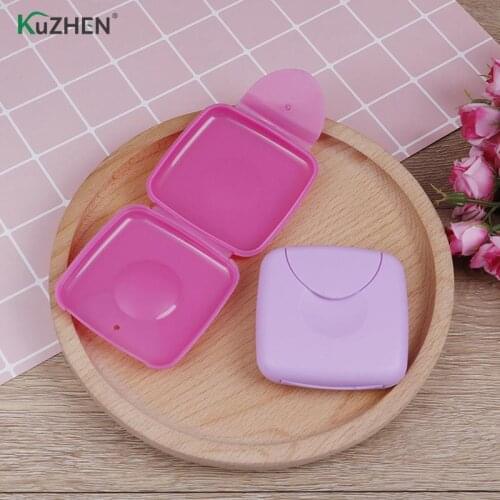 1 Pcs Travel Outdoor Portable Sanitary Napkin Tampons Box Holder For Women Random Color